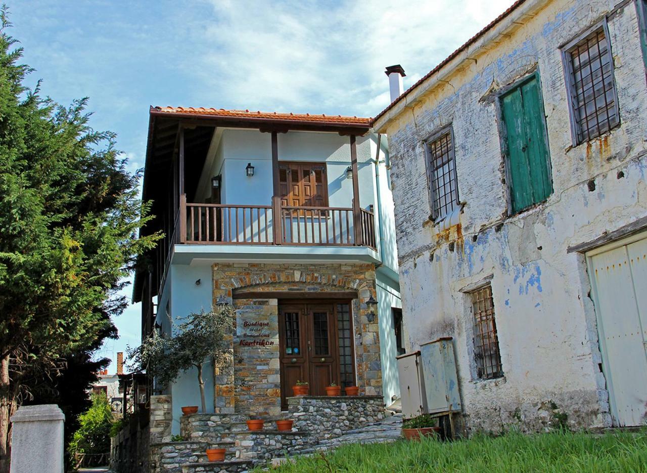 Boutique Hotel Kentrikon & Bungalows Agios Ioannis  ภายนอก รูปภาพ